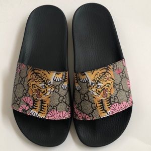 gucci bengal slides